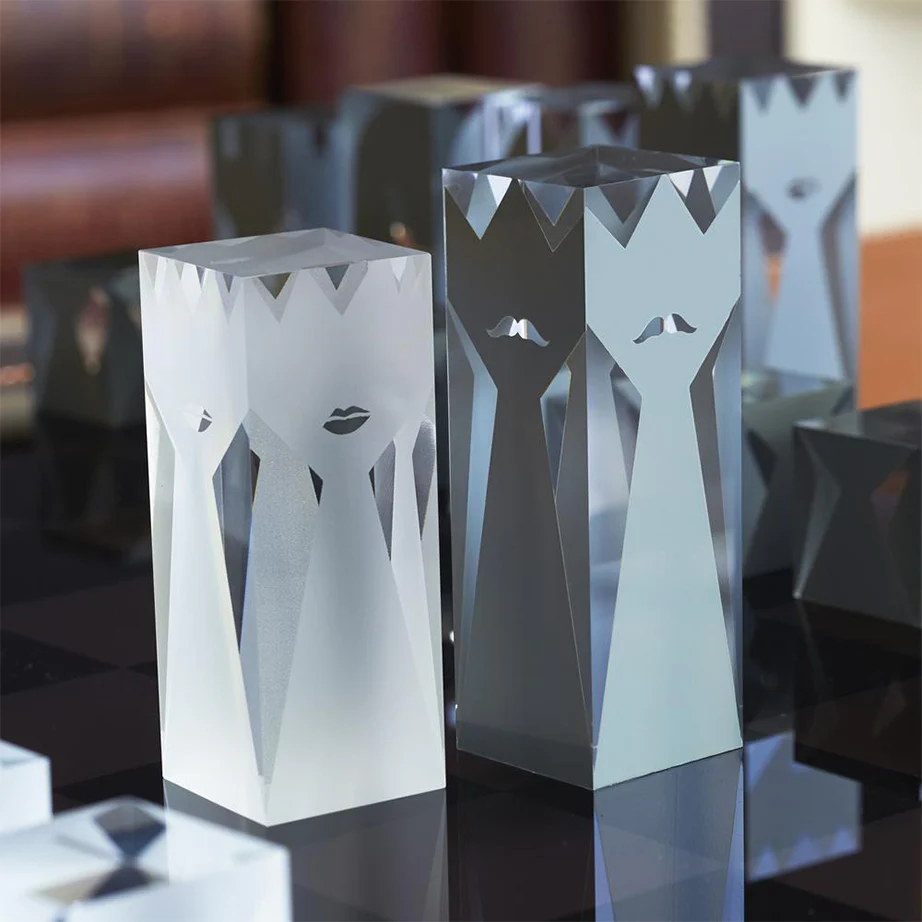 Acrylic Chess Set - Image 2