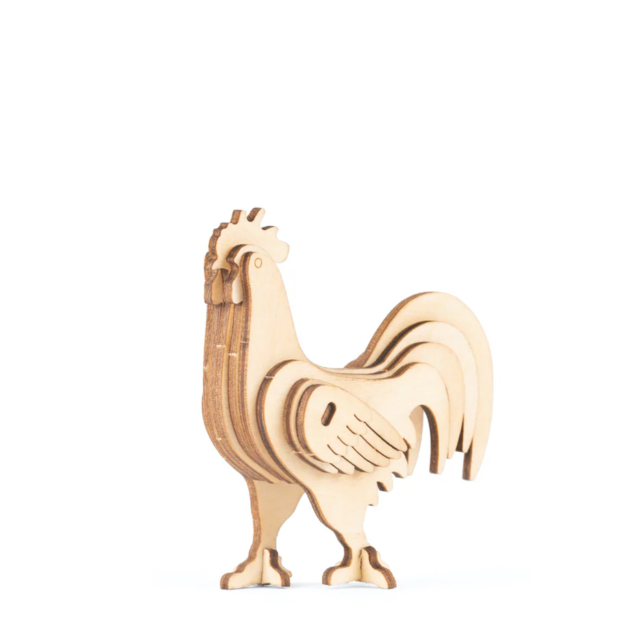 On the Farm 3D Wooden Puzzles - Image 4