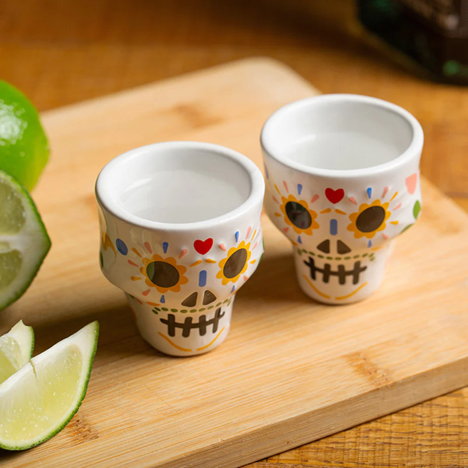 Sugar Skull Shot Glasses - Image 2