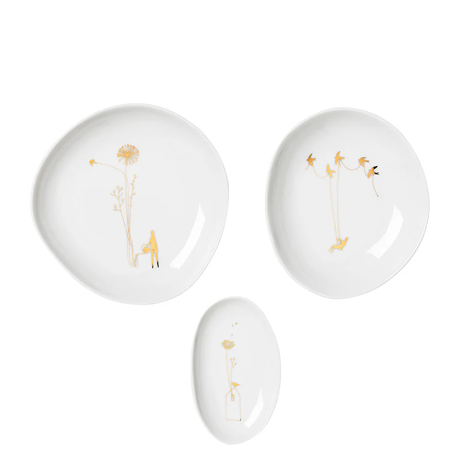 Wonderland Bowls | Set of 3 - Image 4
