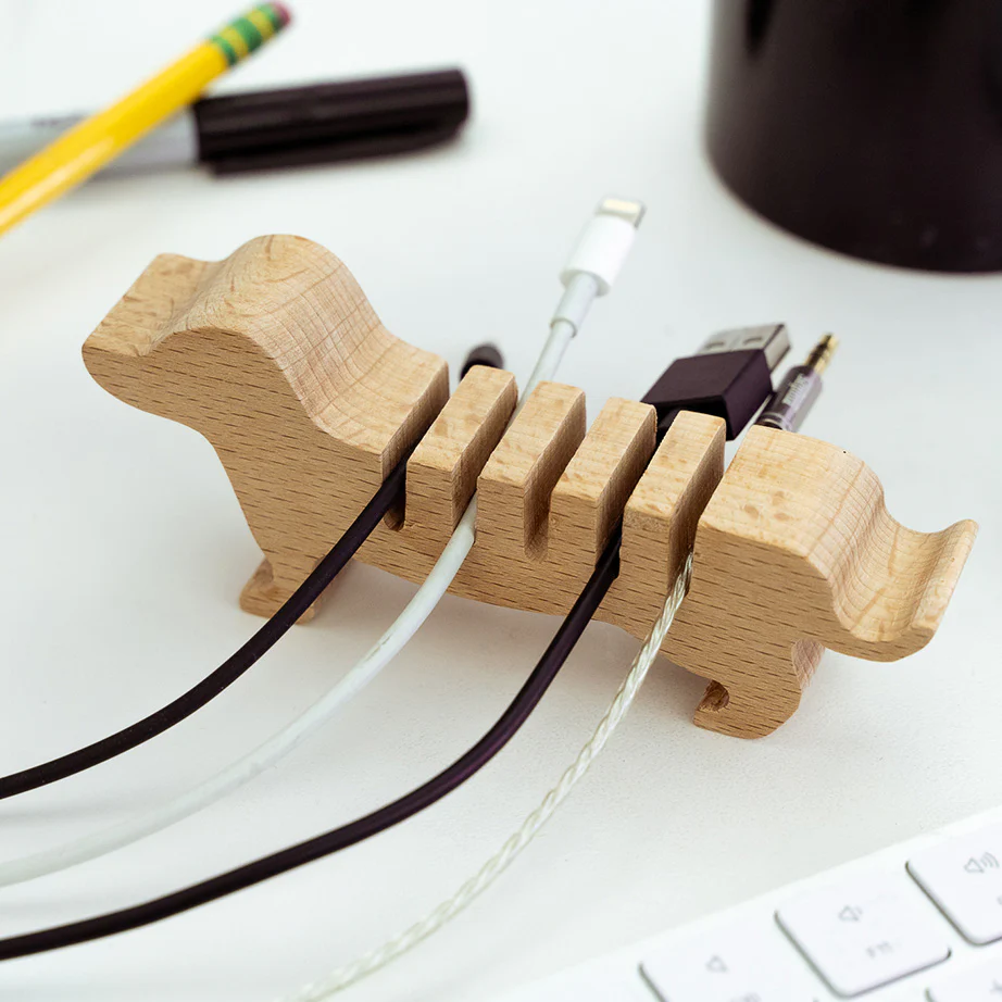Wood Cable Organizer - Image 2